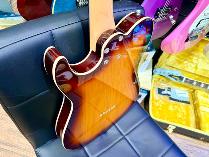🔥RARE🔥 Vintage Country Squire Thinline Telecaster~ Pre Fret King Black Label!