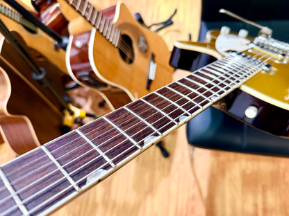 ✨2008✨ Gretsch G5235T Electromatic Pro Jet Bigsby~ Gold Sparkle Anniversary!