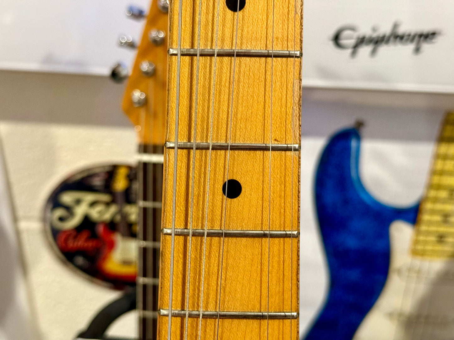 🌟 1983 JAPANESE VINTAGE 🌟Fender Squier JV Stratocaster~ 57 Spec~ Vintage White