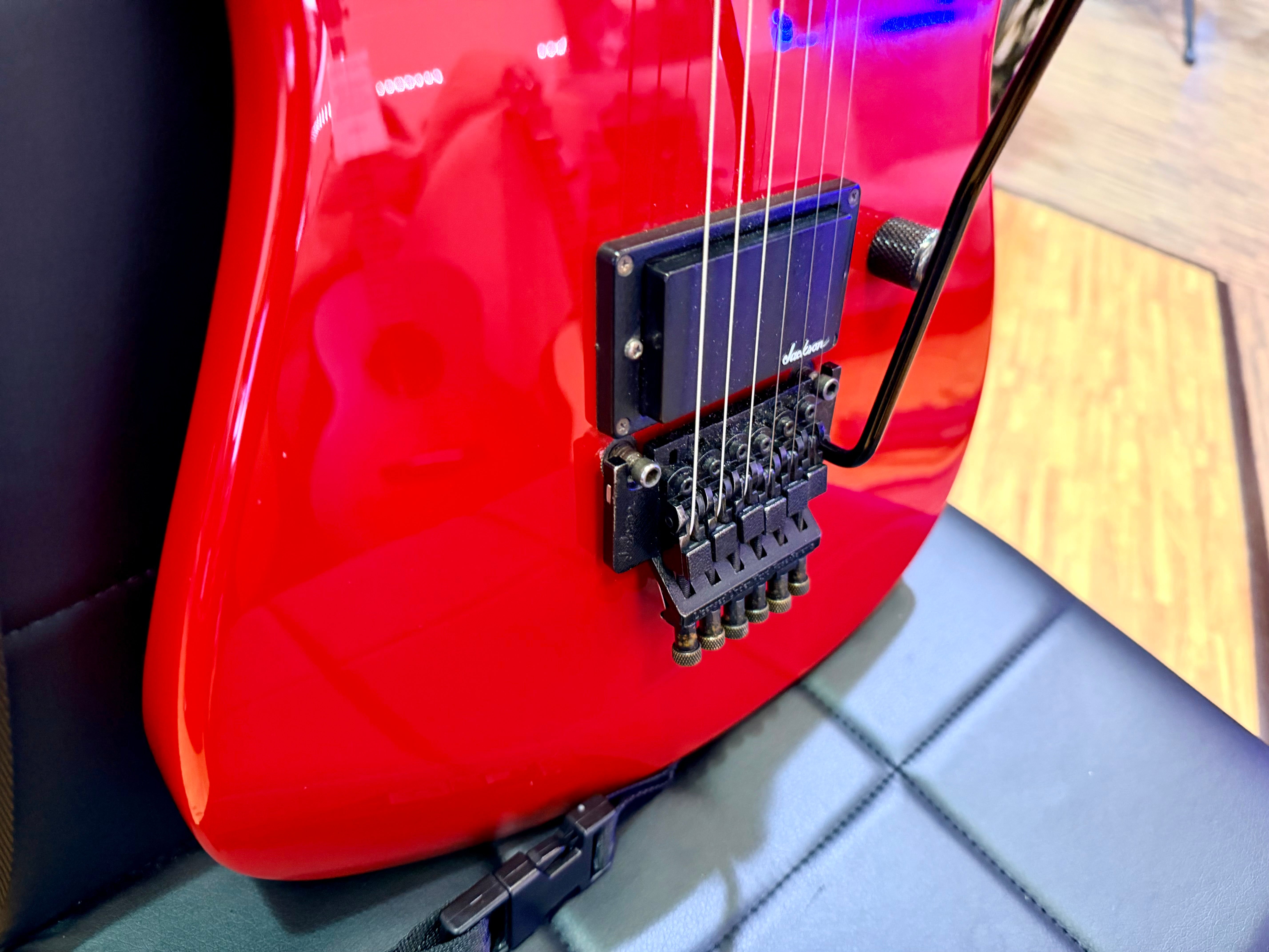🔥RARE🔥 1987 Charvel Model 2 Red~ MIJ 80s Made In Japan~ JT6 Floyd Rose/Jackson