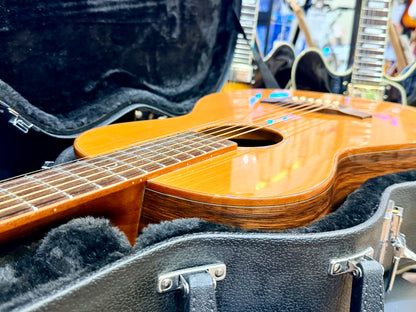 🌟 Tanglewood Exotic Java TWJPE Parlour Electro Acoustic + Hard Case~Stunning 🌟