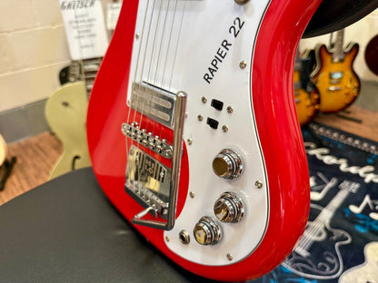 🔥SPECIAL OFFER🔥 NEW Rapier 22 Electric Guitar ~ Fiesta Red!