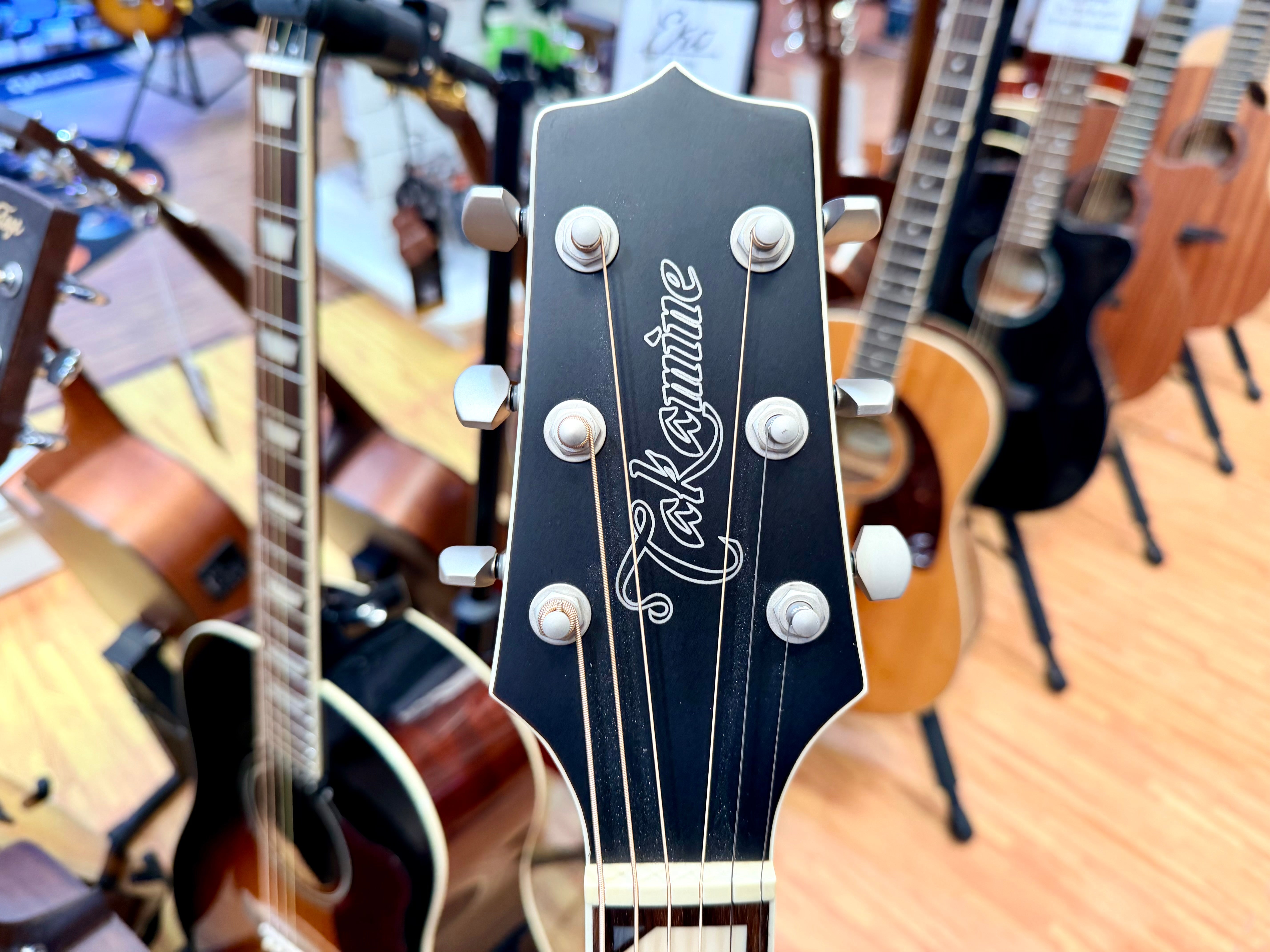 ✨MINT 2025⚡️ Takamine GN73CE SB Electro Acoustic Guitar~ Satin Black G Series!
