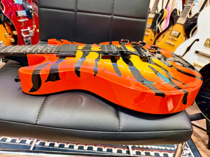🐯 Edwards ESP E-SR-Kellogg Orange Tiger~ Sukeroku Ken Yokoyama~Made In Japan 🐯
