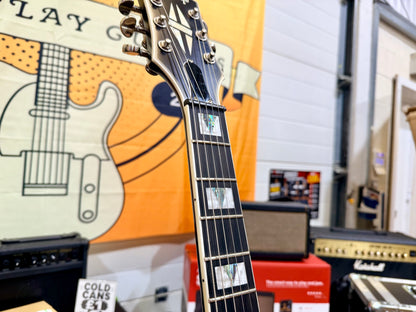 🔥2020🔥 Epiphone Les Paul Prophecy~ Aged Jet Black Metallic~ Fishman Pups~Ebony
