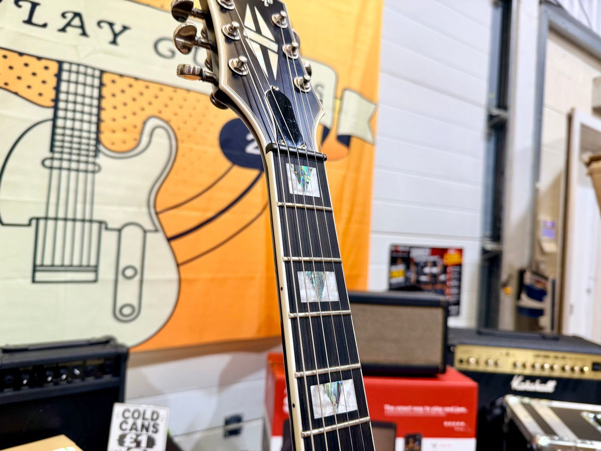 🔥2020🔥 Epiphone Les Paul Prophecy~ Aged Jet Black Metallic~ Fishman Pups~Ebony