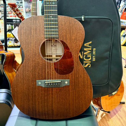 2024 Sigma S000M-15E All-Solid Mahogany Electro-Acoustic Guitar~ With Gig Bag