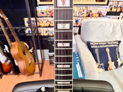 🔥2022🔥 Epiphone Les Paul Prophecy~ Red Tiger Aged Gloss~ Active Fishman P’ups!