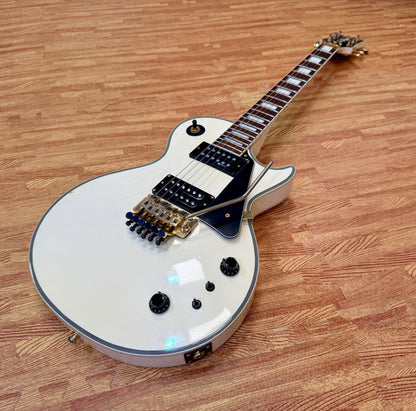 🔥2007🔥 Burny RLC-85S Custom~ Sustainer + Floyd Rose~ Snow White Les Paul!
