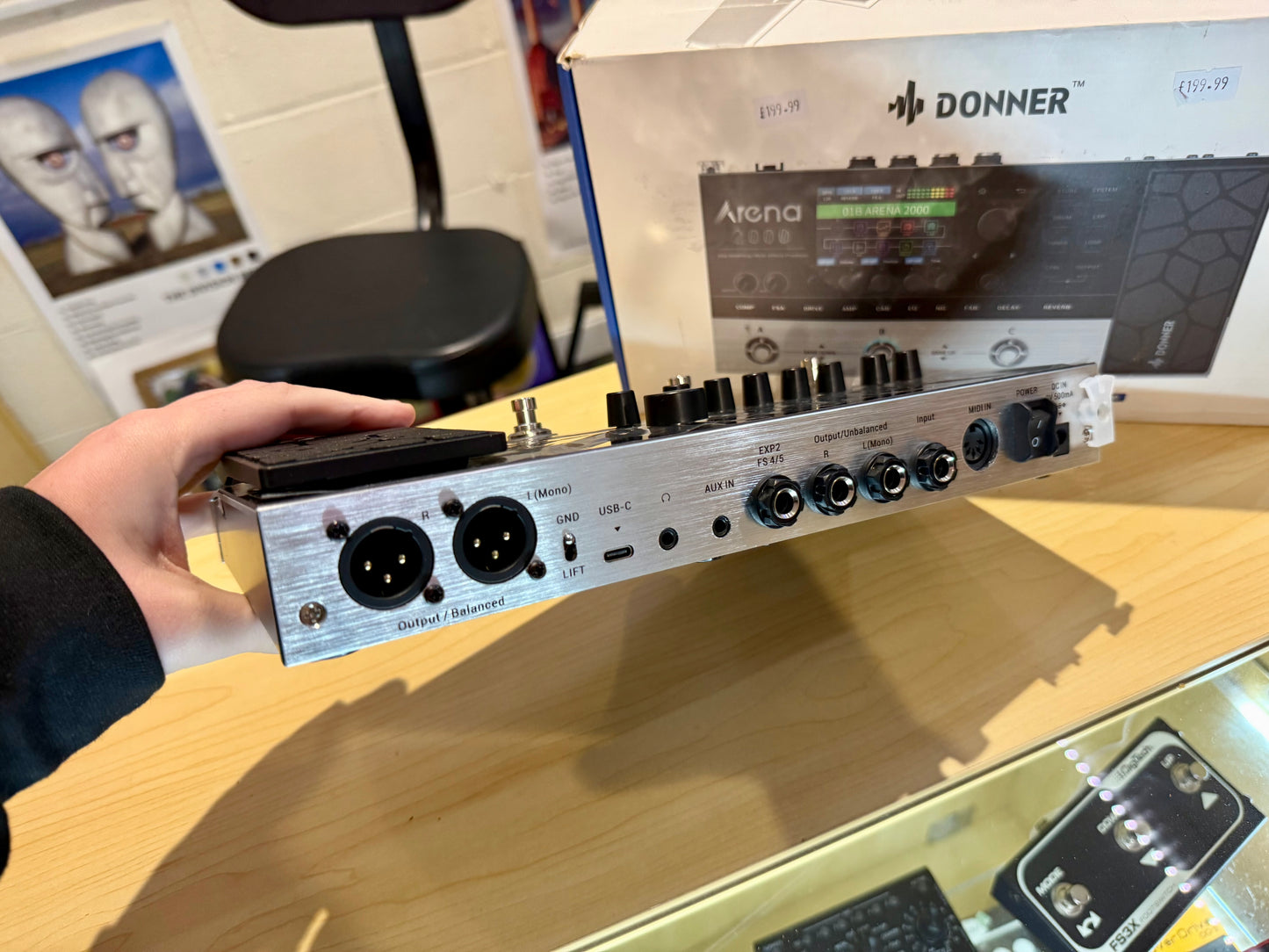 🎸 Donner Arena 2000 Multi-Effects Pedal~ Amp Modelling~ 278 Effects~ IR Loader 🎸