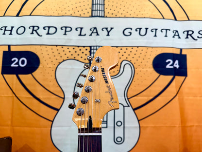 ✨2024✨ Fender Player II Mustang~ Aquatone Blue Electric Guitar~ Mexican MIM!
