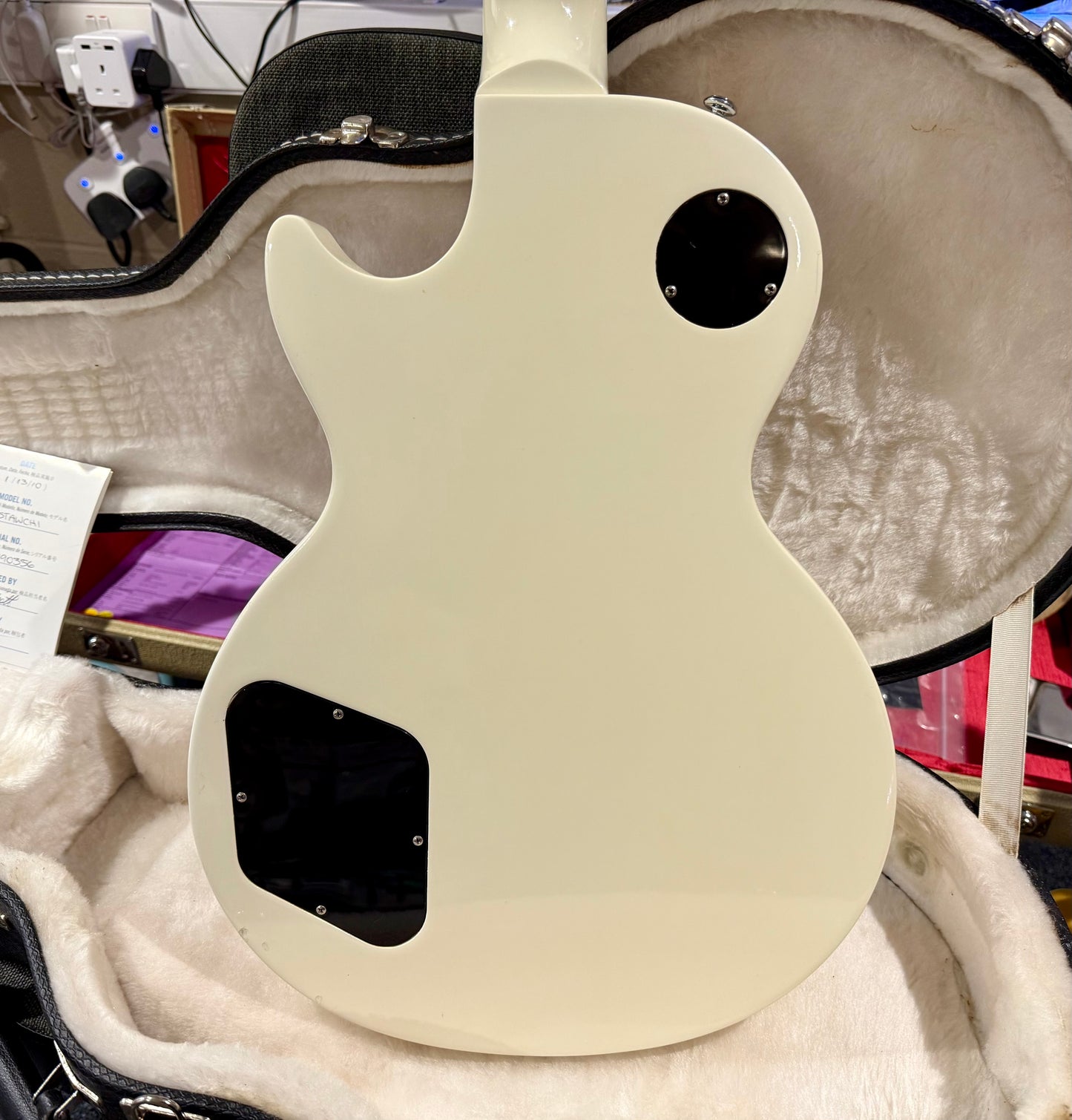🌟2010🌟 Gibson Les Paul Studio~ Alpine White & Chrome~Ebony Fretboard~Hard Case