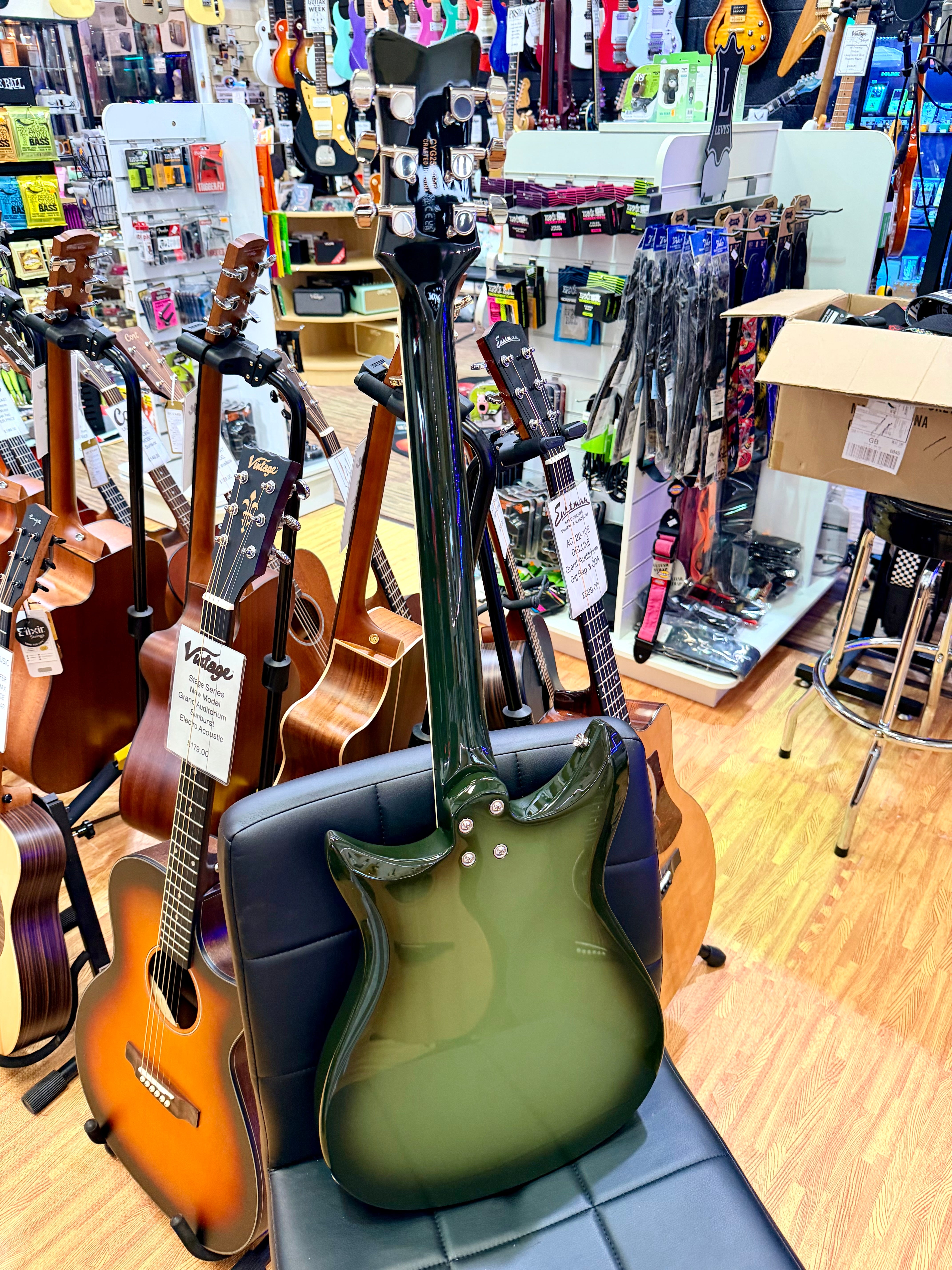 ⚡️EX-DEMO⚡️ 2025 Gretsch Electromatic CVT Double-Cut Wychwood Green~ EX-Demo!