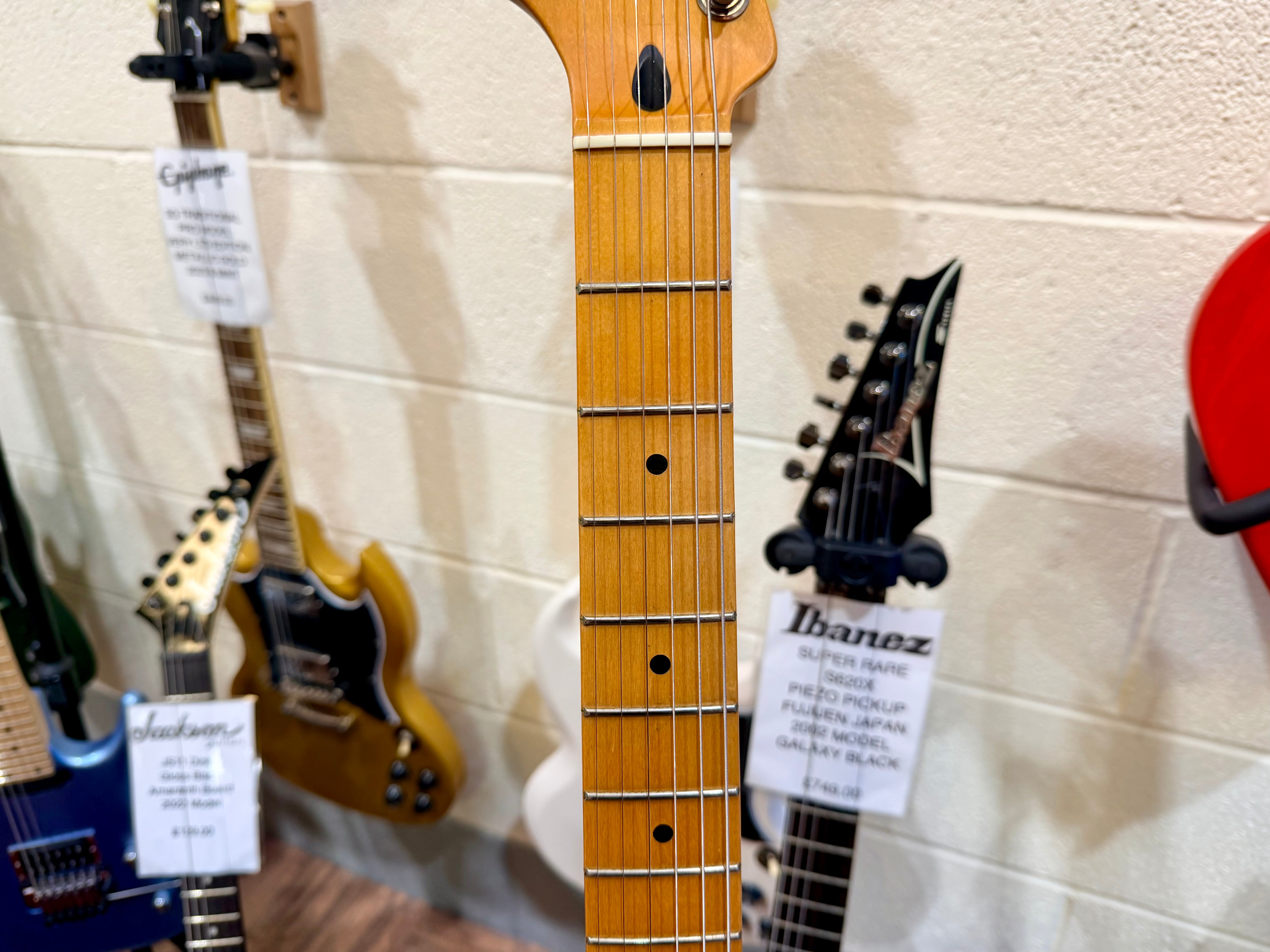 🔥LEFTY🔥 Fender Mexican Standard Stratocaster Left Handed~ Black~ 2008 Strat!