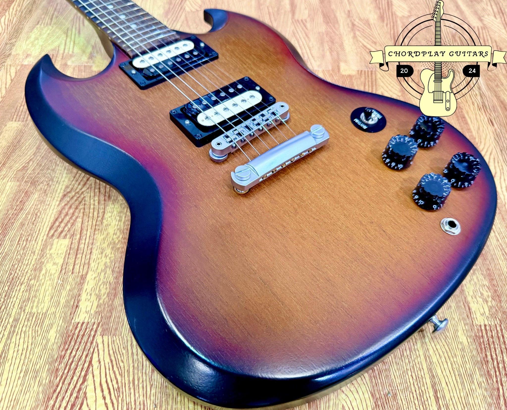 🔥2014🔥 Gibson SGM 120th Anniversary Edition ‘SGJ’ Fireburst Satin~ Min-ETune!