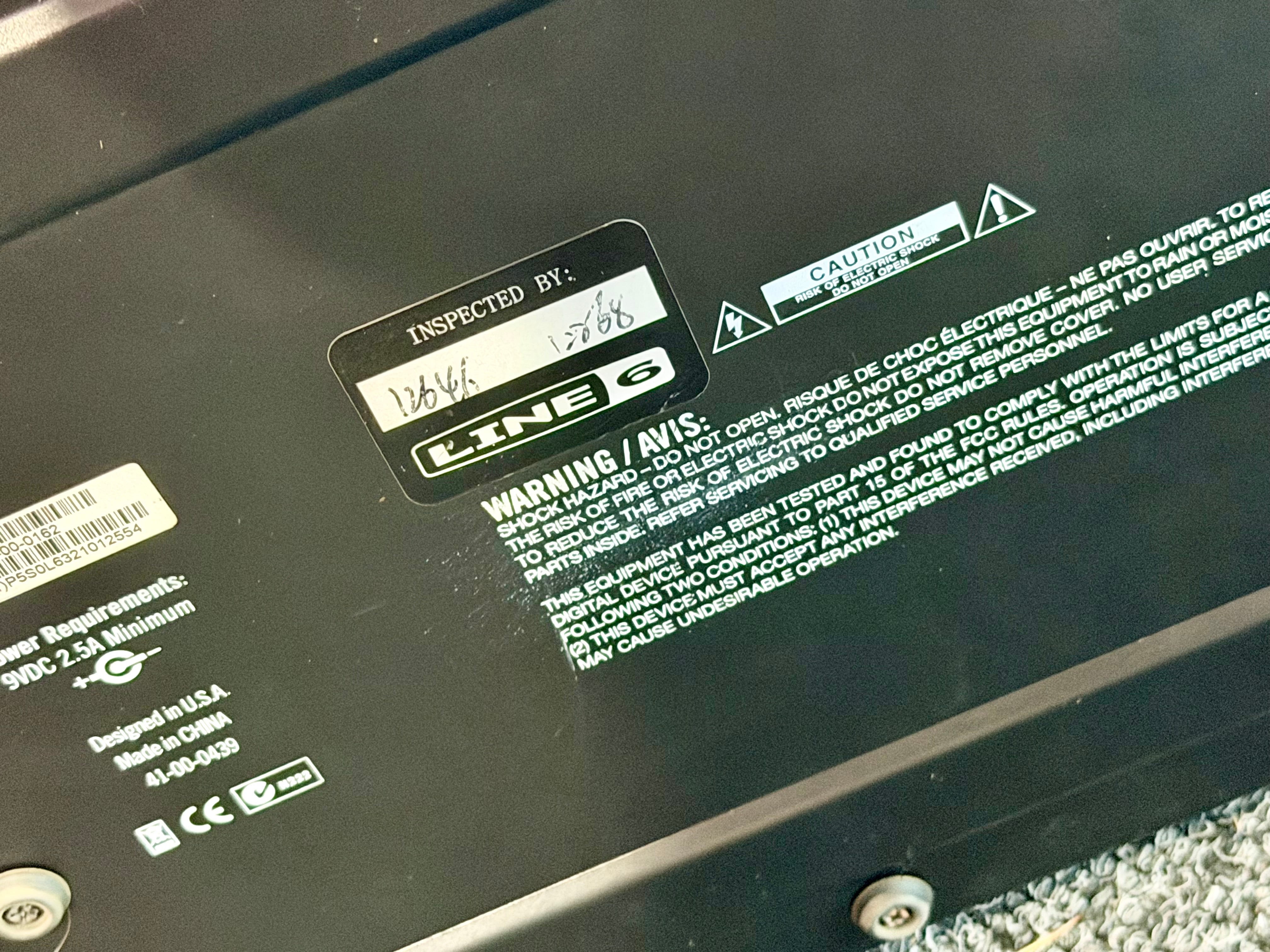 🎸 Line 6 POD HD500X Pro Guitar FX Pedal Board~ Multi Effects Unit 🎸