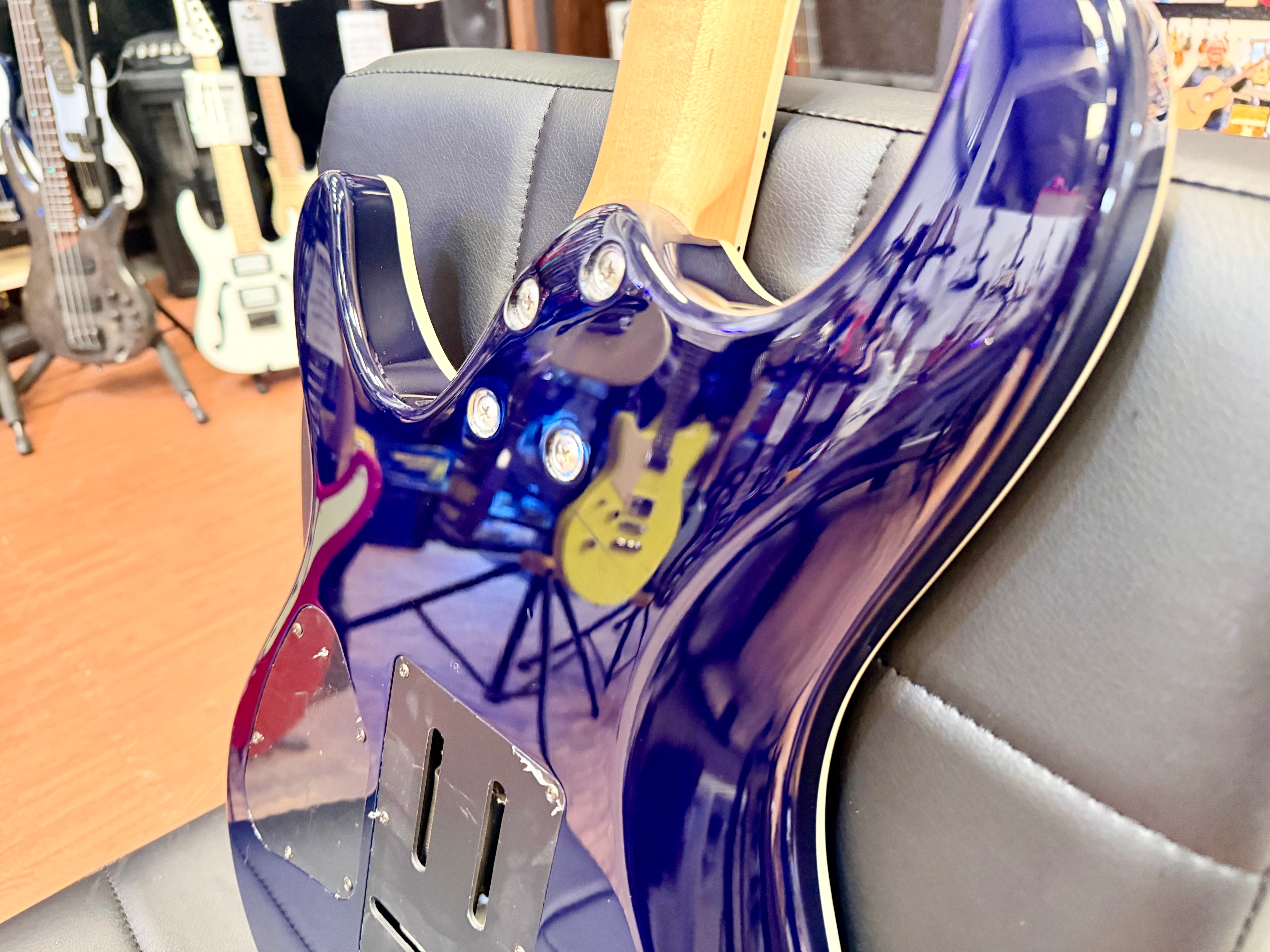 ✨2016✨ Ibanez SA360NQM-SPB~ Sapphire Blue~ SA Series Superstrat HSS Guitar!