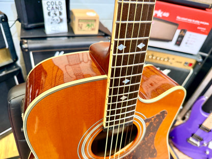🌟2013🌟 Epiphone Masterbilt DR-500MCE Electro Acoustic Guitar All Solid~ Natural
