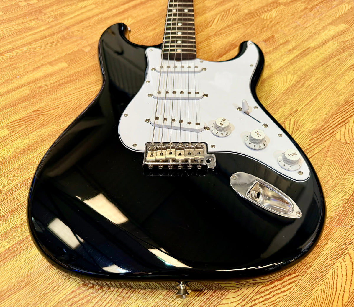 🇯🇵2004🇯🇵 Fender Japan ST-45 Stratocaster Black~ MIJ Rosewood Fingerboard!