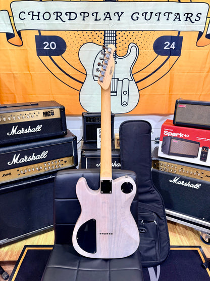 ✨ Harley Benton TE-90FLT VW Deluxe Series Vintage White~ Tele ‘Cabronita’ ✨