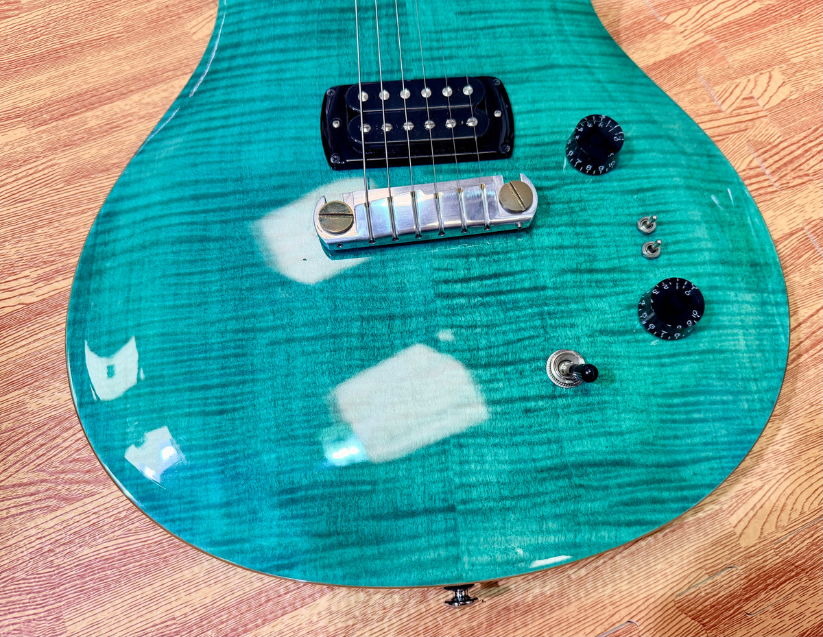 ✨2024✨ PRS SE Paul’s Guitar~ Turquoise + PRS Gig Bag~ Coil Split~ Cherished!