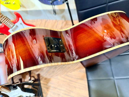 🌟MINT🌟 Faith FVBMB Venus Trembesi Blood Moon Burst~ Electro Acoustic~ Hard Case!