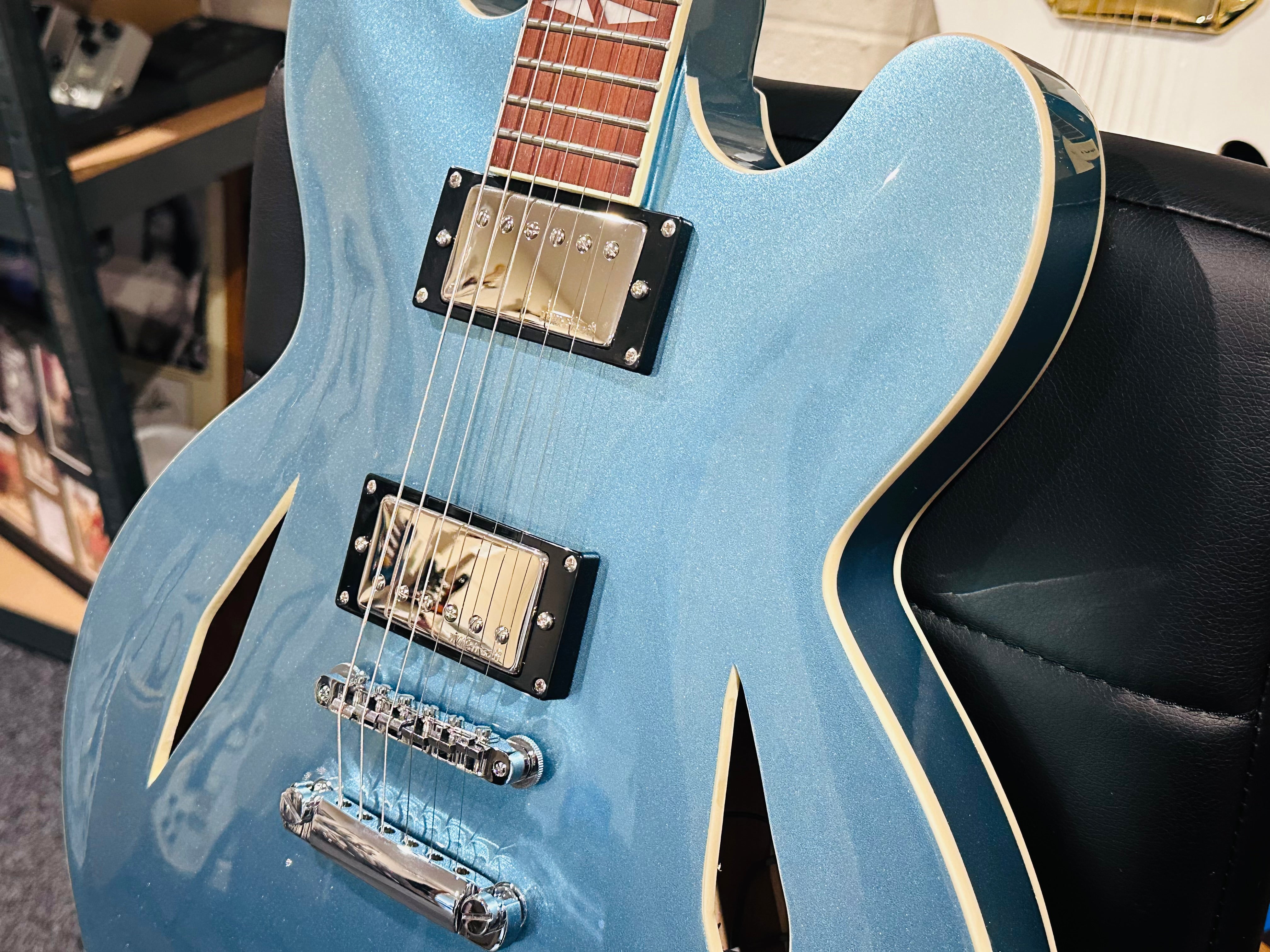 🌟 Vintage VSA550 Reissued Pretender Semi-Hollow~ Dave Grohl Foo Fighters 335 🌟