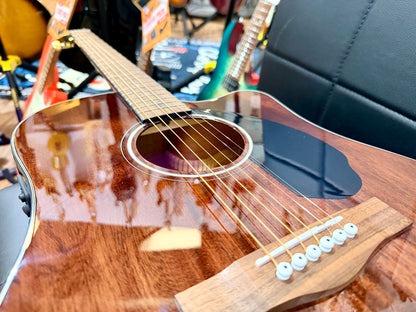 ✨MINT⚡️ Fender CD-60SCE Dreadnought Electro Acoustic Guitar~ All-Mahogany!