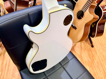 ✨2013✨ Burny SRLC-55 Les Paul Custom~ Alpine White~ Japanese Domestic Import!