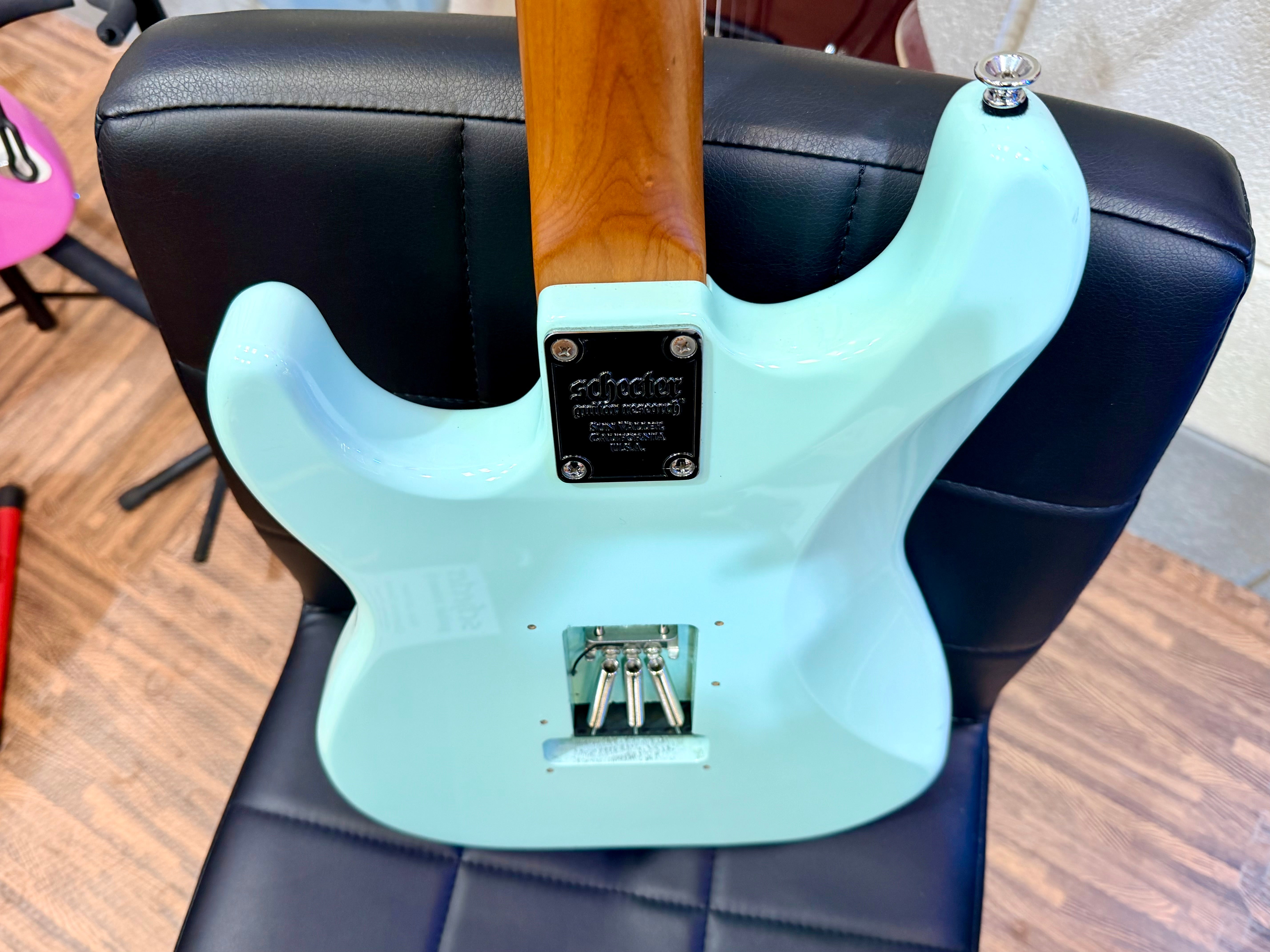 🔥2019🔥 Schecter Nick Johnson Traditional~ Atomic Frost~ Seymour Duncan Lil 59!