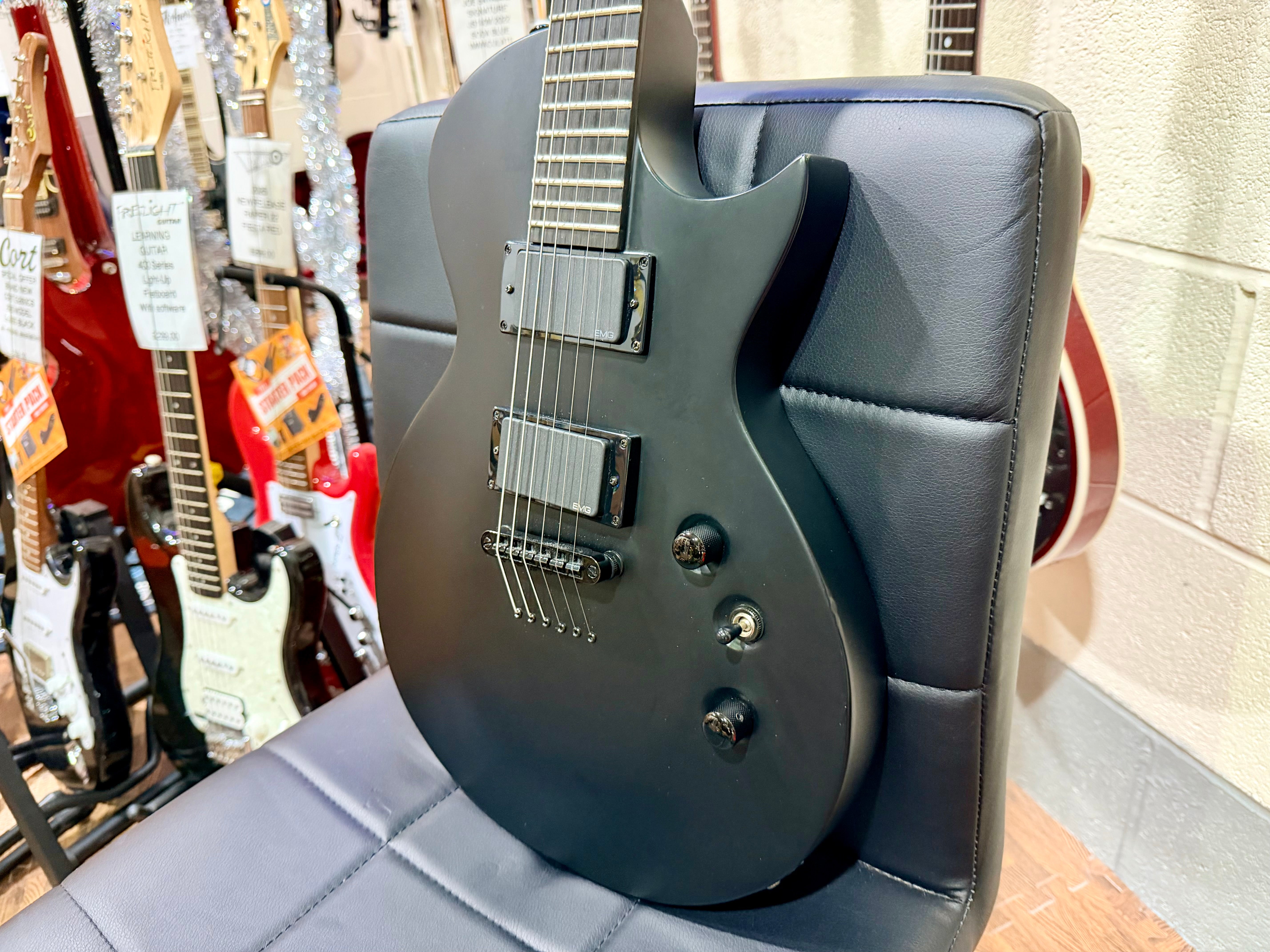 🔥RARE🔥 ESP LTD EC-2005 30th Anniversary~ Satin Black~ Limited Edition + Case!