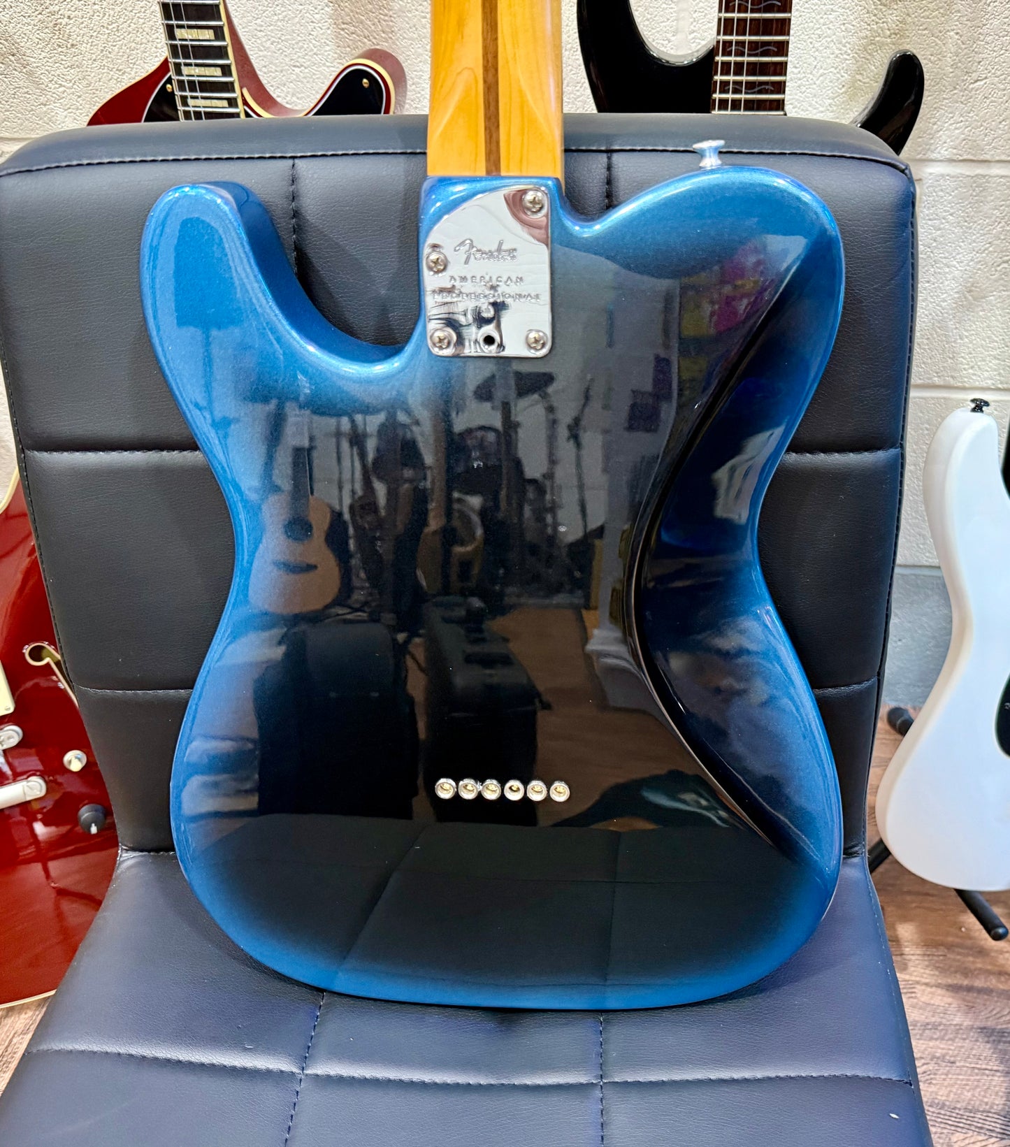 🔥2022 USA🔥 Fender American Professional II Telecaster Deluxe~ Dark Night~ Seymour Duncan!