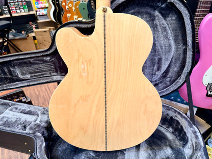 ✨MINT✨ Epiphone EJ-200SCE Jumbo Electro Acoustic~ Natural~ Esonic 2 + H/Case!