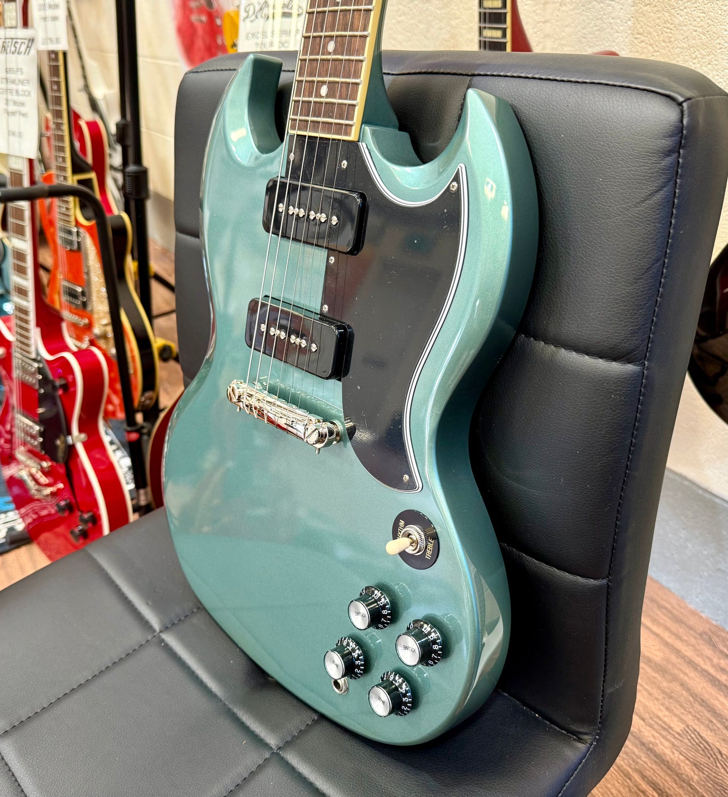 🔥NEW 2025🔥 Epiphone SG Special P-90~ Faded Pelham Blue~ Latest Model!