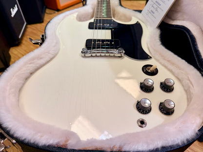 ⚡️2011⚡️ Gibson 50th Anniversary Pete Townshend SG Special~ Alpine White + Case!