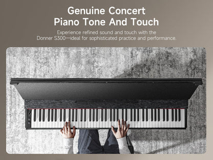 🎹 NEW Donner OURA S300 Home Digital Piano~ 88 Key~ Huge Spec~ RRP £969! 🎹