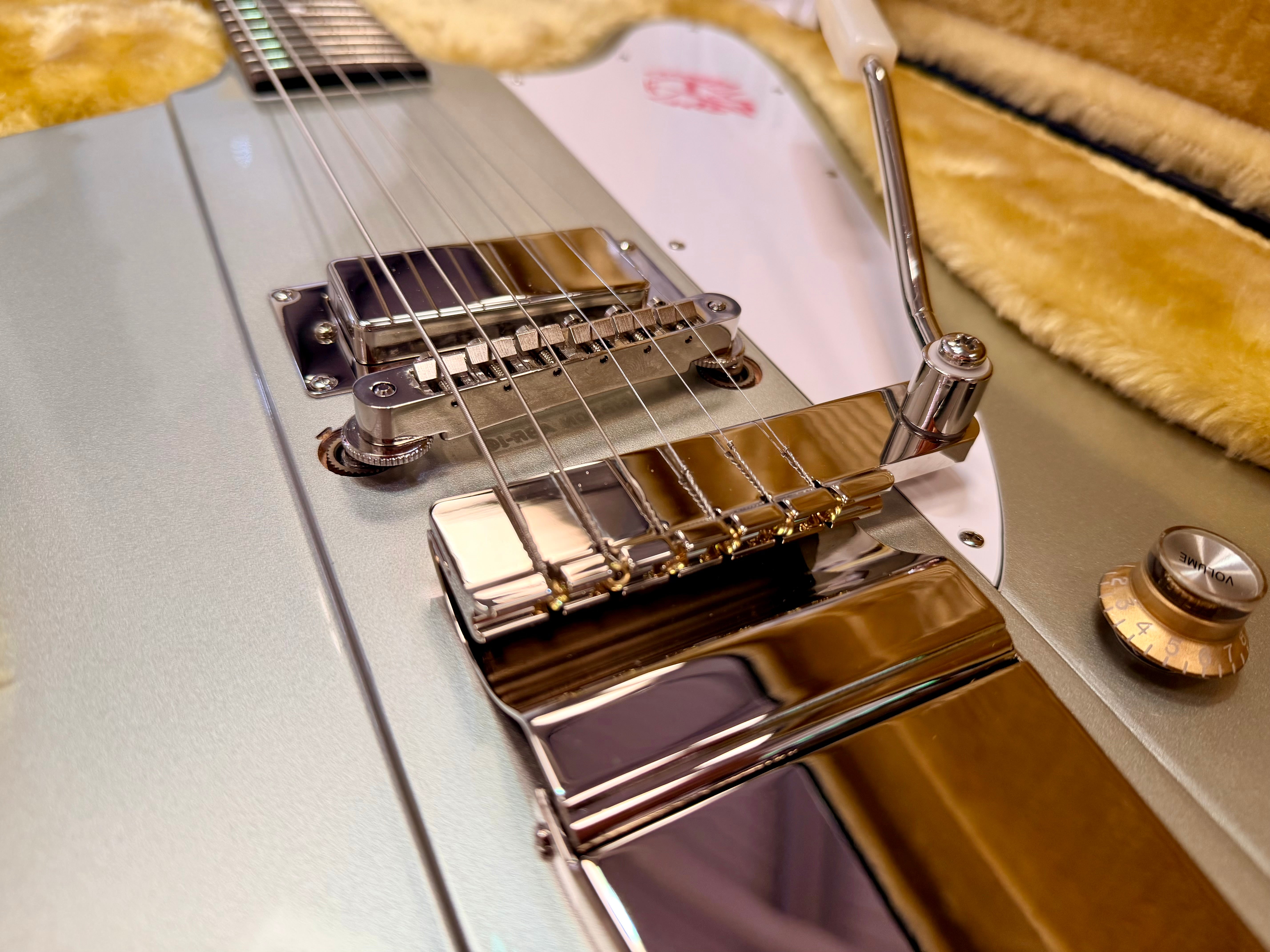 ✨2024✨ Epiphone Inspired By Gibson Custom 1963 Firebird I Silver Mist~ Maestro