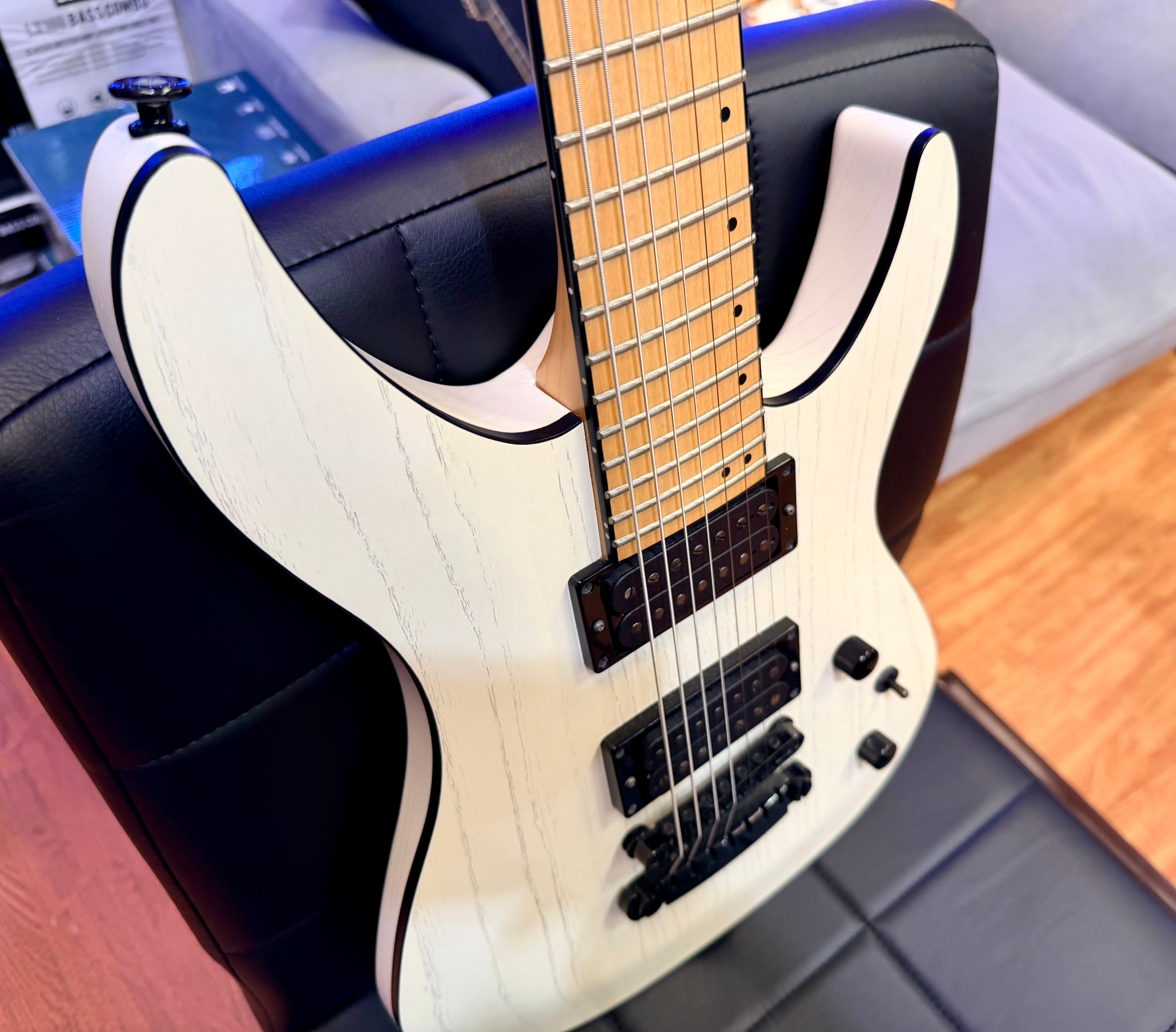 🇯🇵 FGN J Standard Mythic JMY7-Ash-M 7 String MIJ 2019 Fujigen Japan~White 🇯🇵