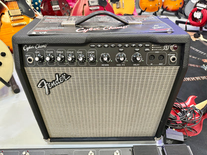 🎸RARE~ CYBER FOOT CONTROLLER🎸 Fender Cyber Champ 65w Guitar Combo Amplifier!