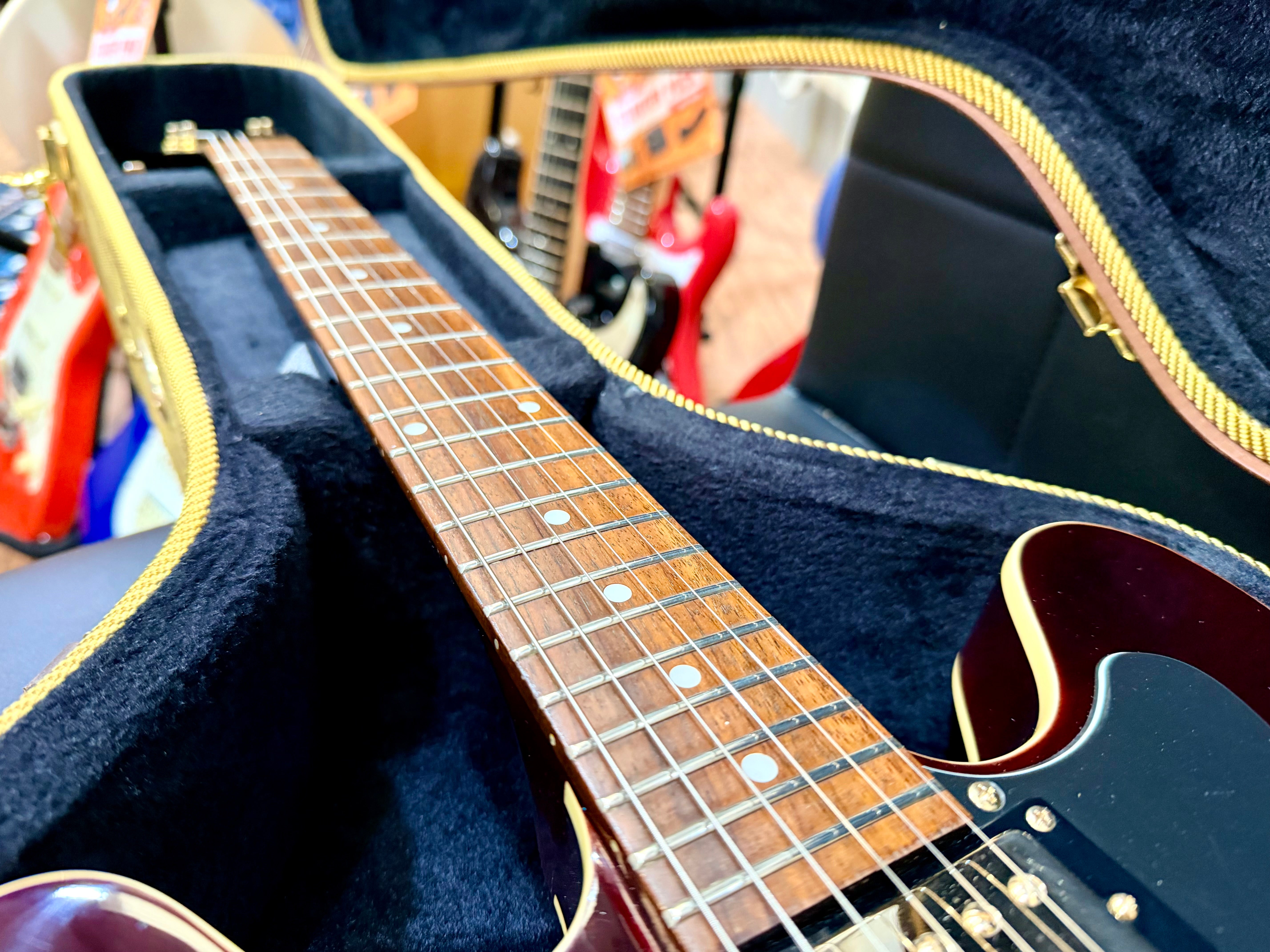 🔥2002 LTD EDITION🔥 Epiphone Dot 335 Deluxe VS~ Vintage Sunburst~ Gold~ Korean!