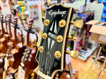 🔥RARE 1989🔥 Epiphone Les Paul Custom MIK First Year~ Open Book~ Korea~ Black!