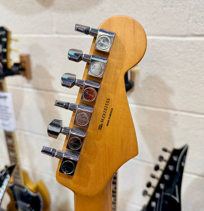 🔥LEFTY🔥 Fender Mexican Standard Stratocaster Left Handed~ Black~ 2008 Strat!