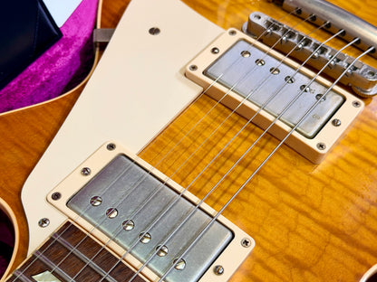2012 Gibson Custom Shop 1959 Les Paul Standard R9 VOS~ Honey Burst~ Case & COA