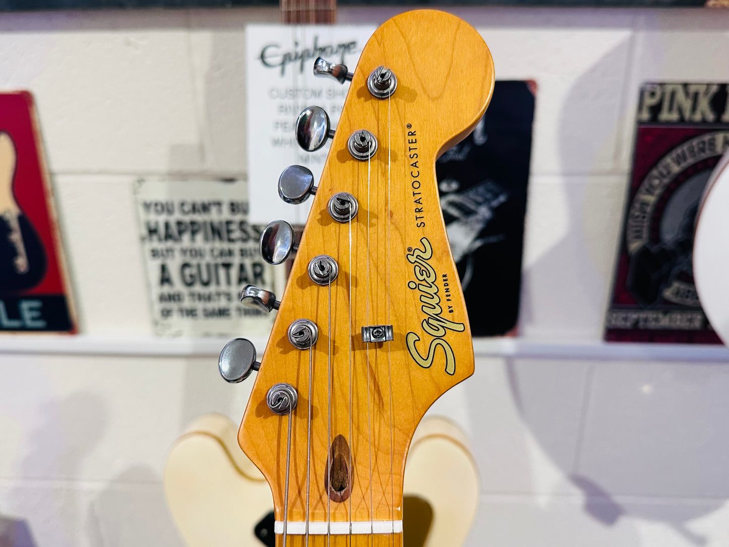 🌟 Fender Squier 40th Anniversary Stratocaster Vintage Edition Seafoam Green 🌟