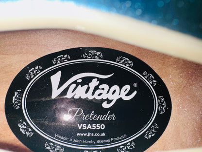 🌟 Vintage VSA550 Reissued Pretender Semi-Hollow~ Dave Grohl Foo Fighters 335 🌟