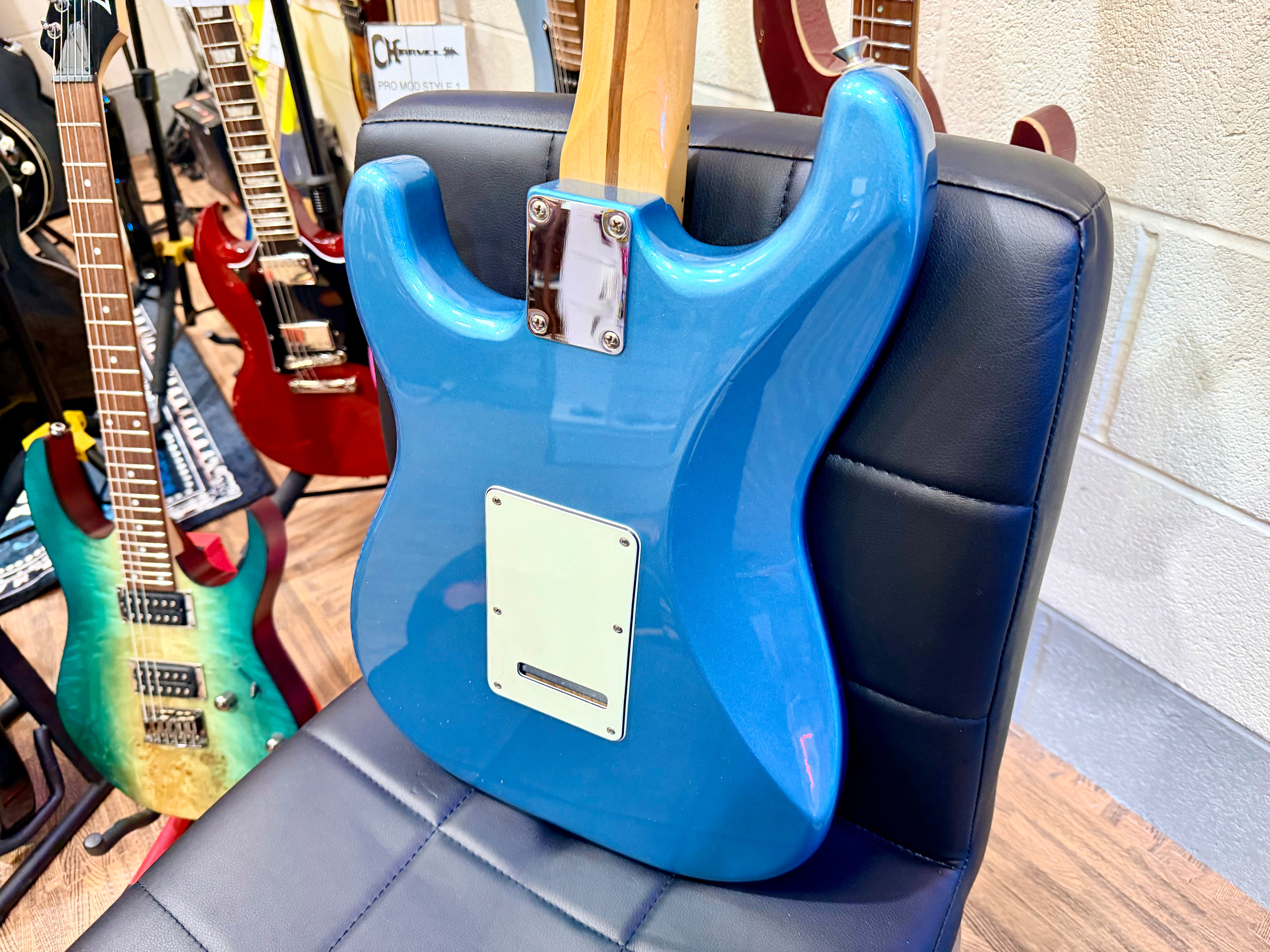 🌟2017🌟 Fender Standard Stratocaster~ Mexican MIM Strat~ Tidepool Blue Guitar!