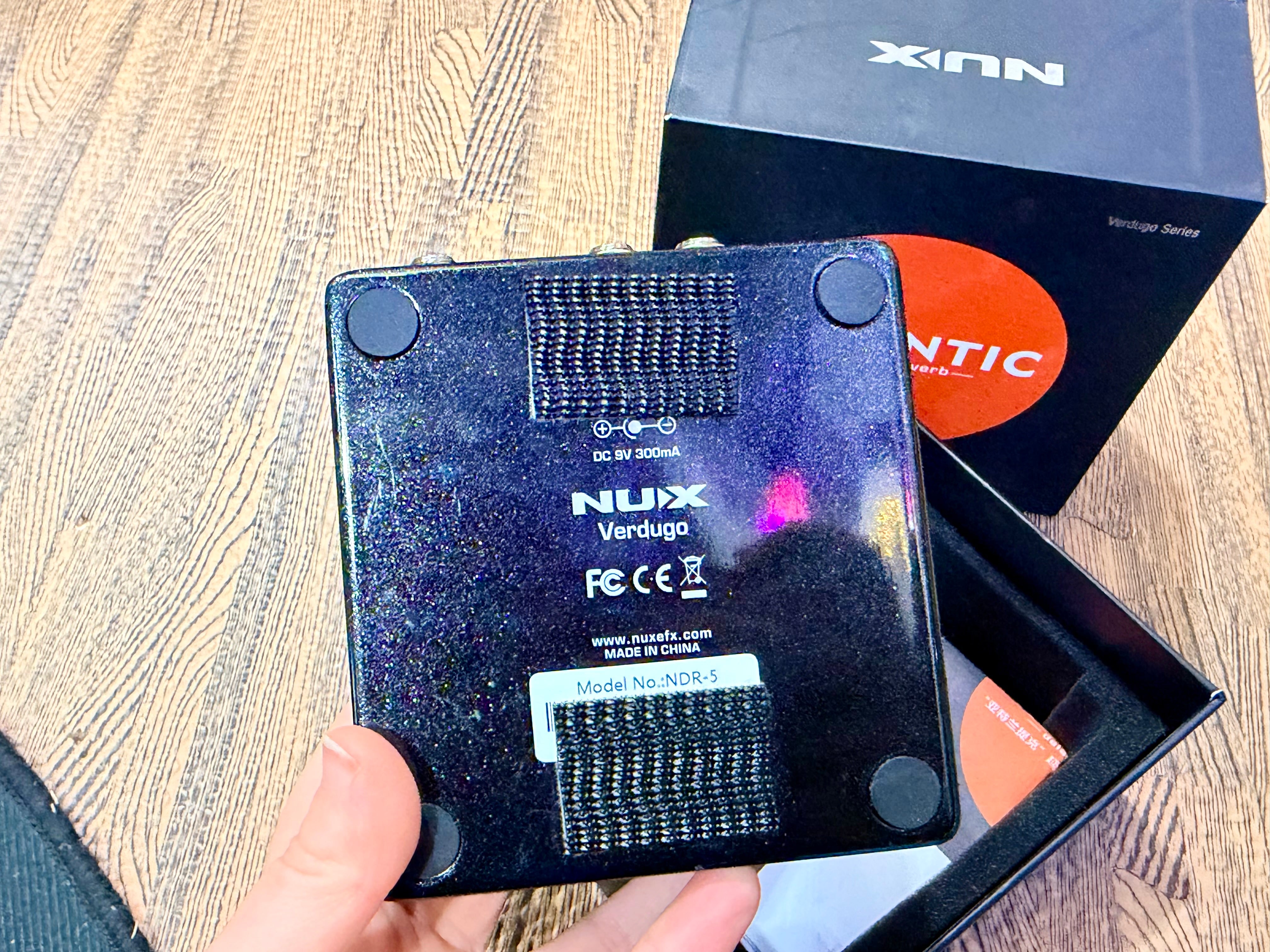 🎸 NU-X Atlantic Delay And Reverb Guitar Pedal~ NUX FX Unit~ Boxed! 🎸