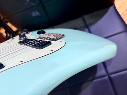 ✨2021✨ Fender Noventa Stratocaster MN~ Surf Green~ Hardtail Mexican~ P90’s!