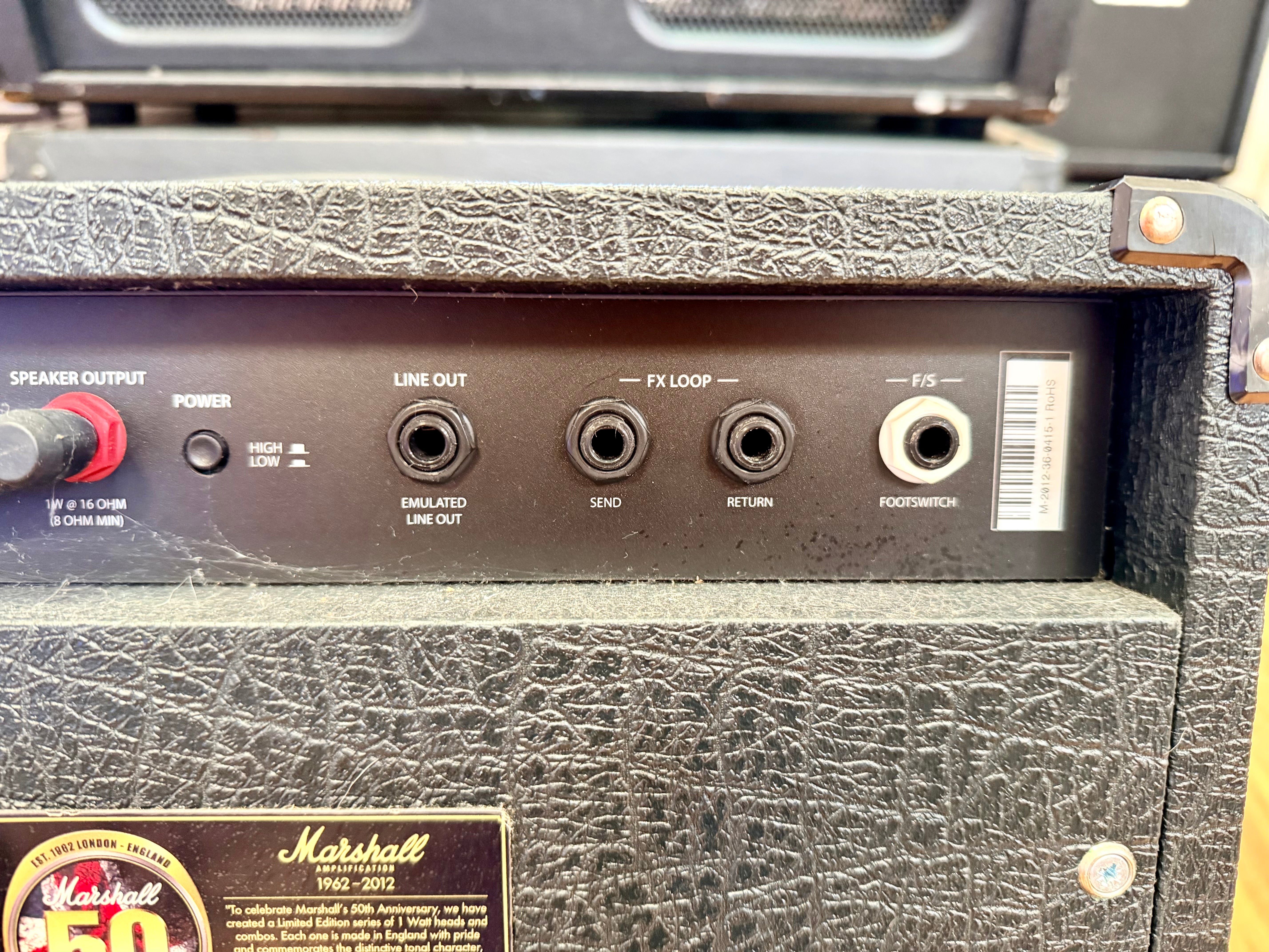 🔥RARE🔥 Marshall 50th Anniversary JCM 2000 1C DSL1 1-Watt Guitar Amp Combo 2012!