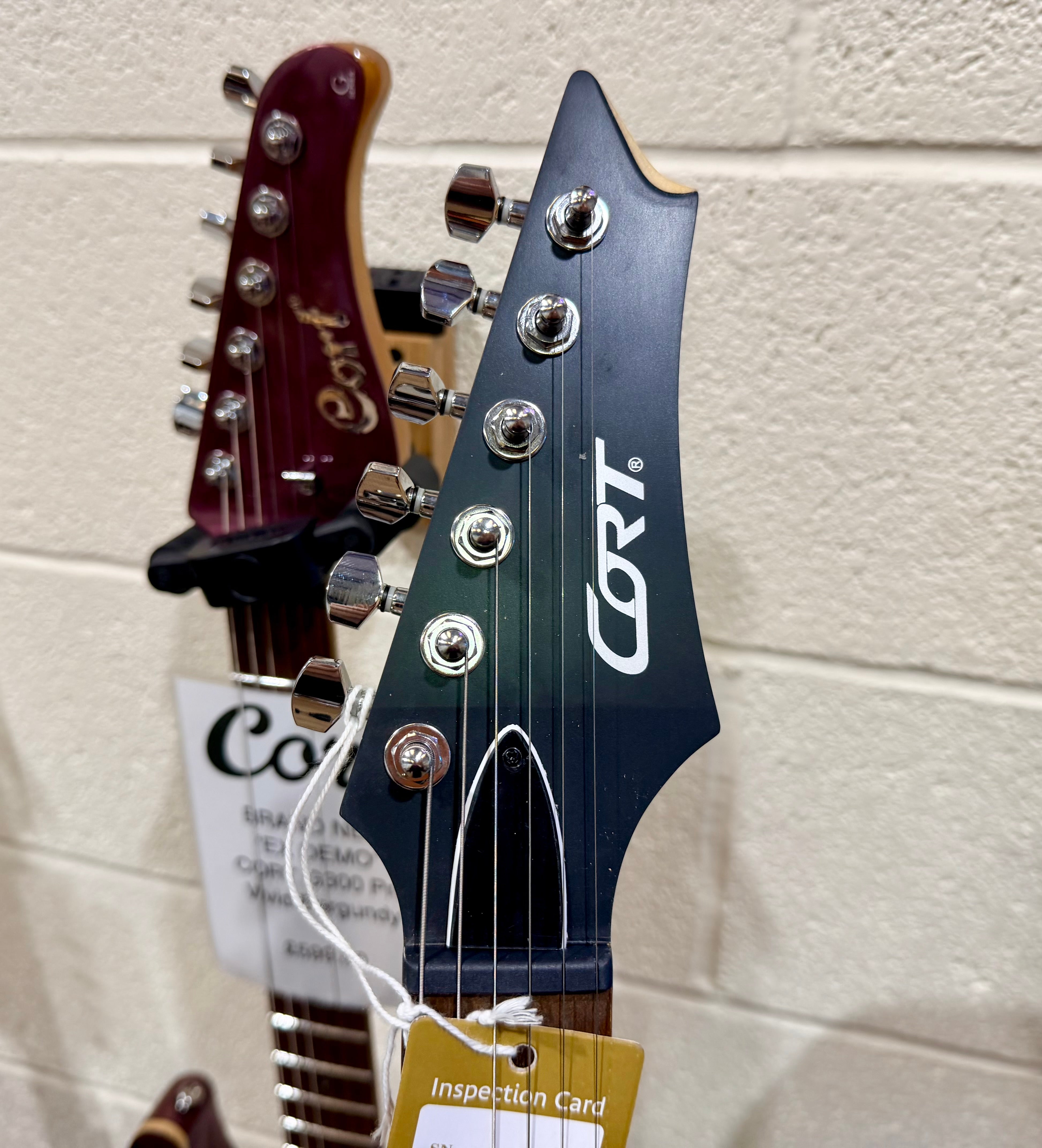 🎸NEW🎸 Cort X100 Electric Guitar~ Open Pore Black/Red Cherry~ 2025 Model!